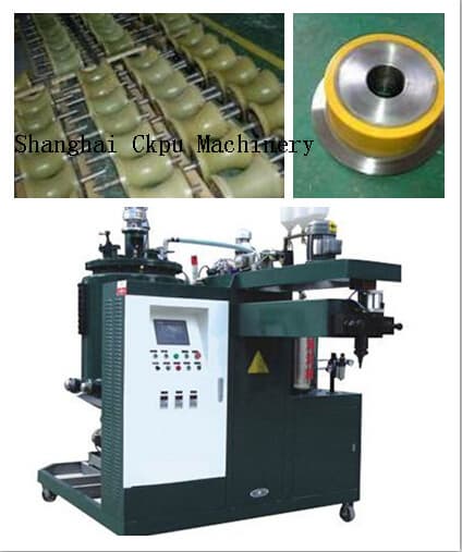 production line rubber roller casting unit